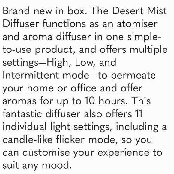 Young Living Desert Mist diffuser - Picture 6 of 6